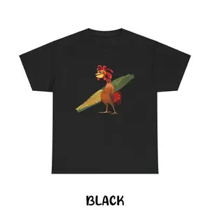 Chicken Joe T-Shirt Black Unisex Cotton Casual Classic Top for Women & Men Trendy Fashion Sweatshirts Streetwear Summer Look