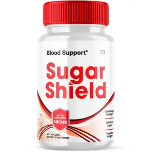Sugar Shield Blood Support Capsules, Sugar Shield Blood Flow Pills (60 Capsules)