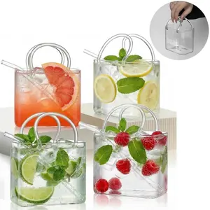 Creative Handle Water Cup, Summer Cold Drink Cup, Ideal for Picnics and Home Use, Perfect Gift Option, Durable Design for Daily Use