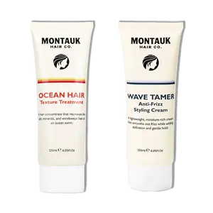 Ocean Hair Duo - Ocean Hair Texture Treatment + Wave Tamer Anti-Frizz Balancing Cream Bundle