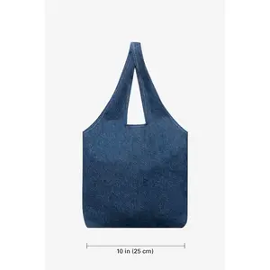 WD13 - Denim Shopping Bag