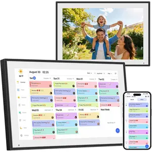 10.1 inch Digital Calendar & Chore Chart, Touchscreen Interactive Display for Family Schedules, Wall & Desk Mountable, Digital Photo Frame Functon,  for Organizing Your 2026 Calendar