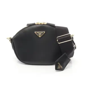 Pre-owned PRADA Leather Crossbody Bags Crossbody Bag black