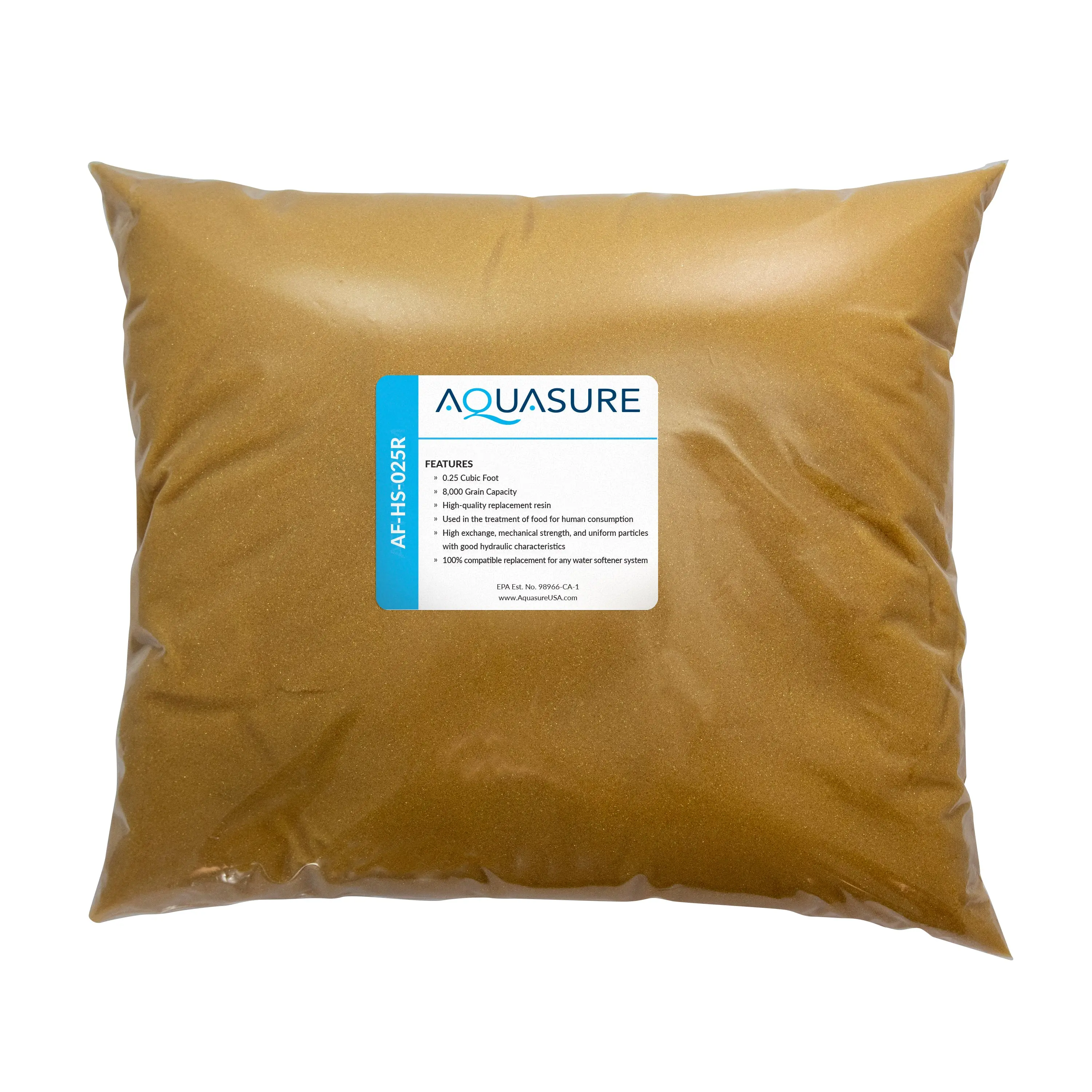 Harmony Series | 0.25 cu.ft Standard CrossLink Water Softening Resin - 8,000 Grains