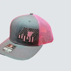 Patch trucker hat - classic design with patch details, ideal for outdoor activities and versatile use