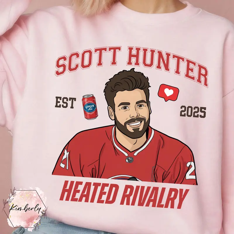 [Sale Up To 50%] Scott Hunter Shirt, Sports Drama Fan Gift, Heated Rivalry Shirt