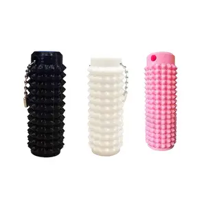 Little Ouchies Grippie Portable Vibrant Colors Stim Tool with Firm Plastic Spikes for Anxiety & Stress Relief, Clip to Keys for On-the-Go Comfort Pain Stimulation Impulse Management