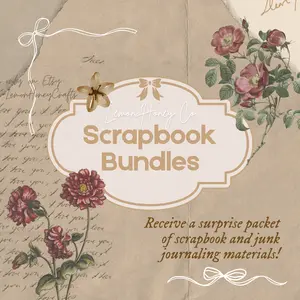 Scrapbook Bundles | Perfect for journaling, crafting, pen pals, letters, gifts