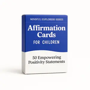 The School of MIndfulness, Mindful Explorers Series, Affirmation Cards For Children