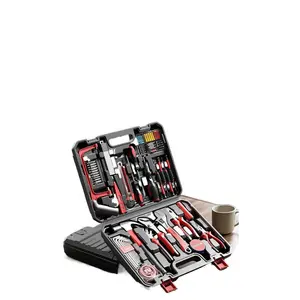 The Ultimate All In One Home Tool Kit 135 Piece Comprehensive DIY And Repair Set With German Engineering For Electricians And Household Maintenance