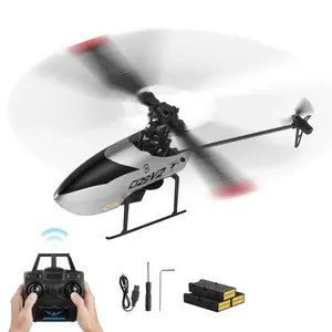 RC Helicopter, 2.4GHz Single Propeller Remote Control Helicopter with Gyro, 4-Channel RC Airplane for Beginner, 39 Min Flight Time, One-Key Takeoff/Landing, Toys for Kids Ages 8 and up
