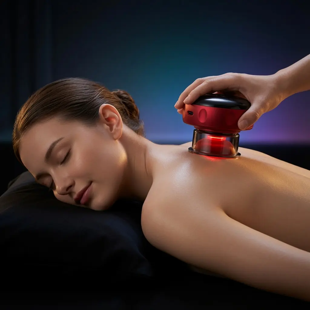 Electric Cupping Massager, Smart Suction Massage Cup for Muscle Recovery
