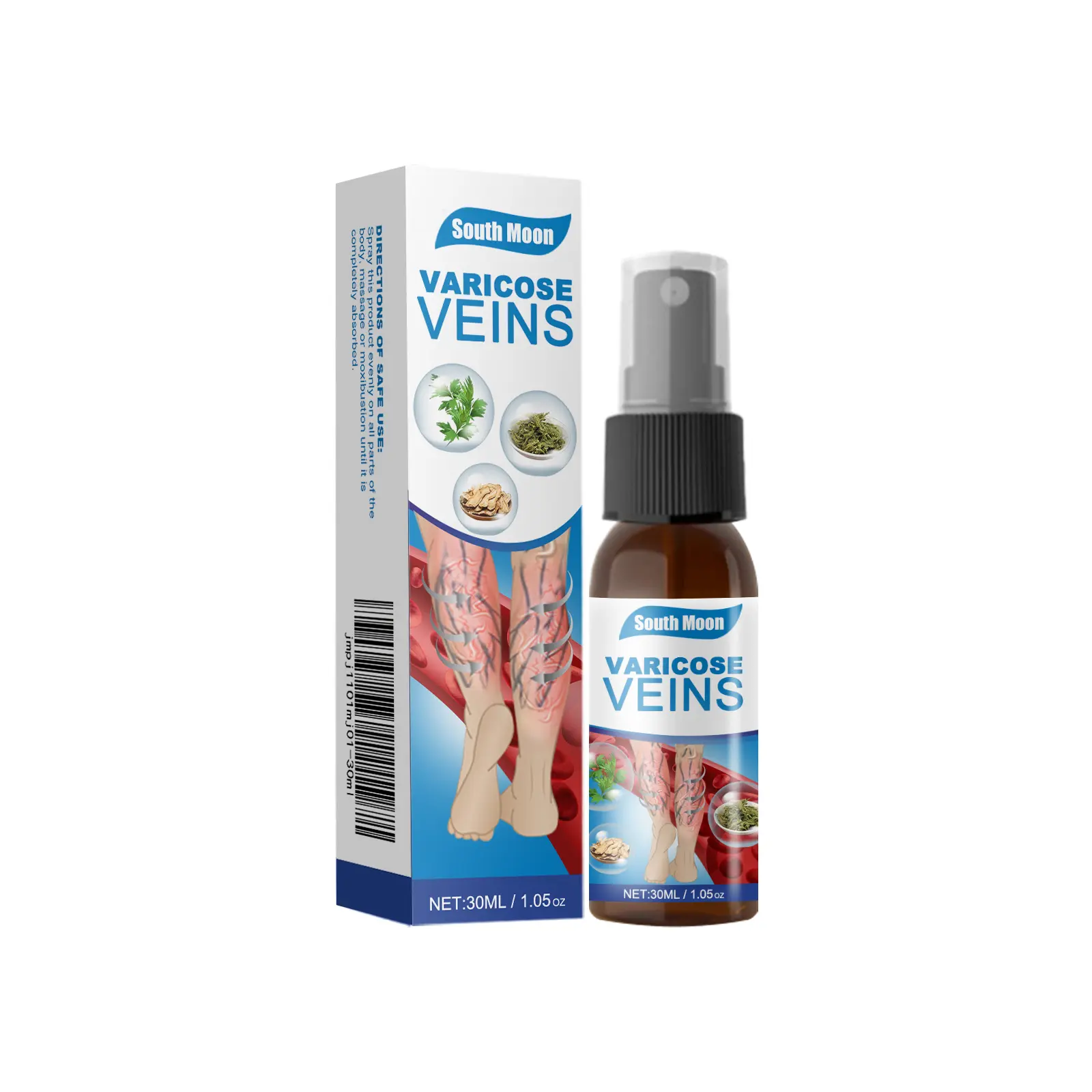 Leg Care Spray | Mugwort & Gardenia Infused Formula For Daily Use