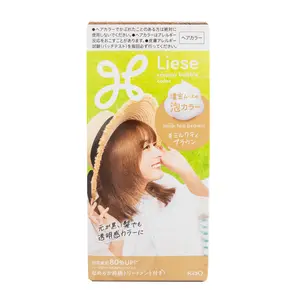 Kao Liese Creamy Bubble Color, Milk Tea Brown  1 each