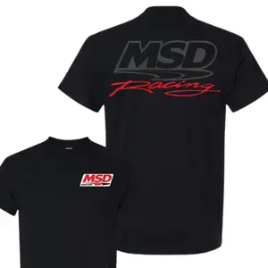 🏁[Graphic Tee]MSD Racing Bold Motorsport Graphic Tee Street Car Enthusiast Printed Top Summer Outfit Unisex Cotton Streetwear Shirt Motorsport Fans Casual Racing Style Tee Urban Fashion Top Everyday Wear Automotive Culture Shirt Gift for Car Lovers