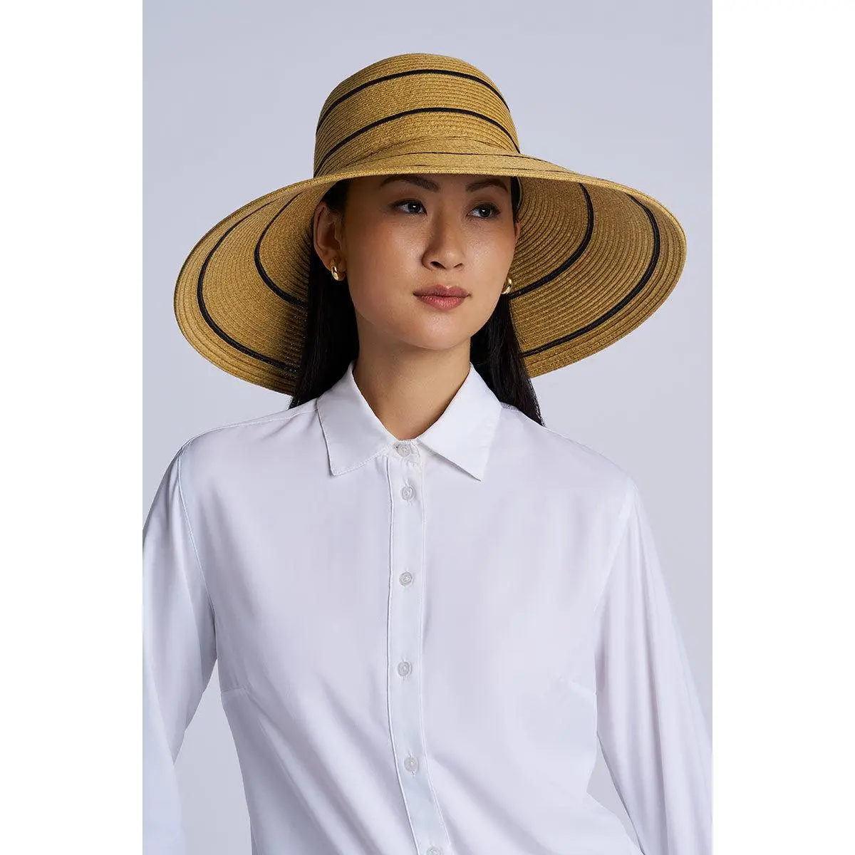 Aubrey | Wide Brim Beach Hat | Natural