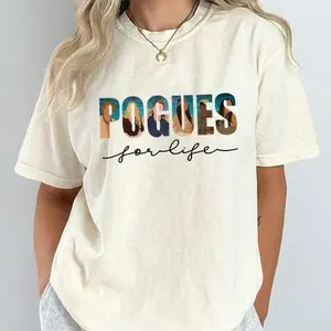 POGUES Shirt, POGUES 6 Characters Outer Banks T-Shirt Sweatshirt Hoodie, P4L Paradise On Earth Fan