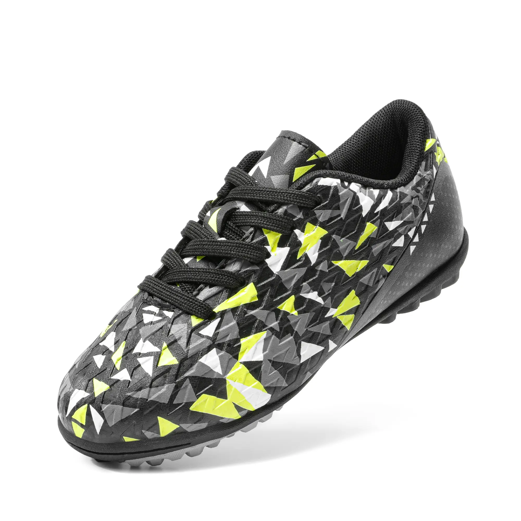 DREAM PAIRS Kids' Lace-Up Turf Indoor Soccer Shoes - Training Cleats for Little/Big Kids, Athletic Training Footwear, Athletic Shoes, Sporty Soccer Shoes