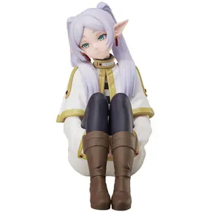 11cm Anime Figure Frieren Frieren Noodle Stopper sitting posture Action Figure Home Decora Adult Collection Model Toy Gifts