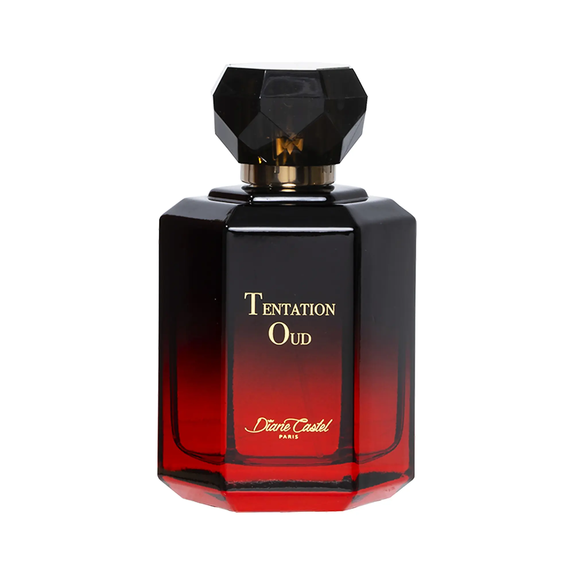 Diane Castel Tentation Oud - Amber Spicy Gourmand Fragrance - Luxurious Women Perfume - Women's Fragrances with Saffron, Jasmine, and Oud - 3.3 oz