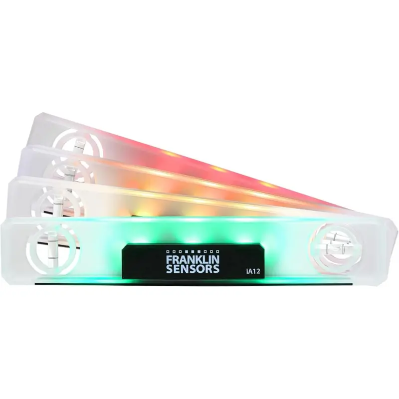 Franklin Sensors LED/Digital Level - Model I12, Colorful LED Display, Compact Design, Ideal for Various Applications