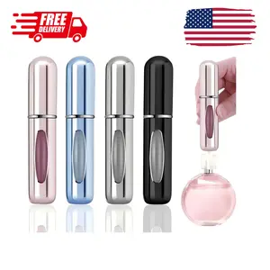 4 Pcs Perfume Travel Refillable, 5ml Travel Perfume Bottle Refillable