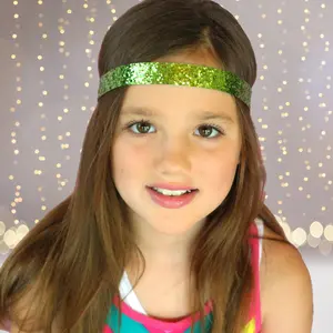 Glitter Flexible non slip Sports, Sparkle Headband