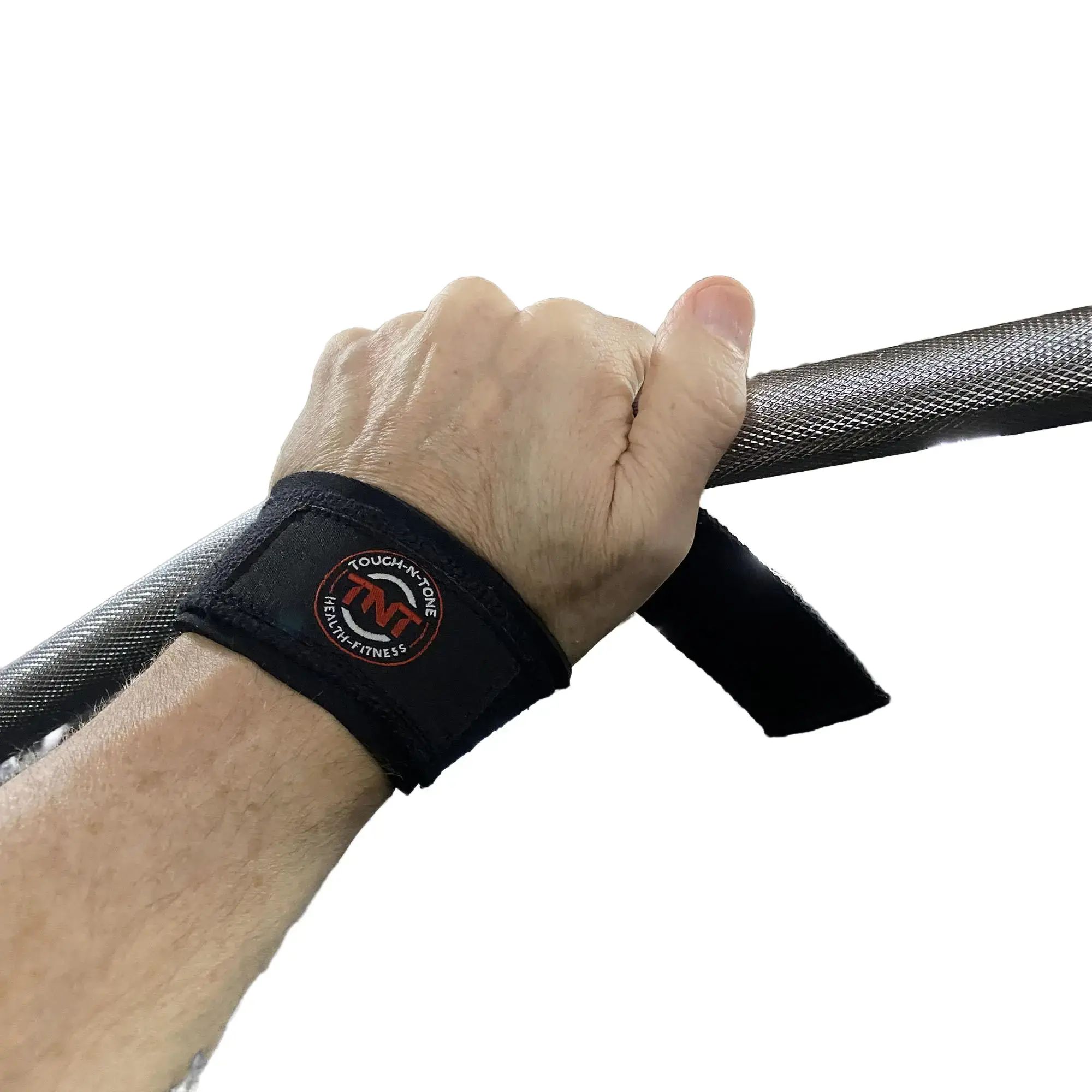 TOUGH-N-TONE Lifting Wrist Straps - Padded Neoprene, Perfect Length Fitness Exercise Accessories, Weight Lifting Gym Wrist Wraps, Built to Last Workout Accessories for Strength Training, Deadlifts