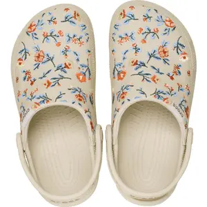 Crocs Adult Classic Crafted Floral Clogs Crocs Adult Classic Crafted Floral Clogs