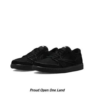 Edgy Monochromatic Streetwear Kicks in All-Black | Suede Construction, Minimalist Silhouette, Perfect for Elevating Dark & Edgy Fits