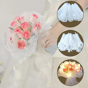 Korean Style Floral Wrapping Paper Roll, Water-Resistant Matte Gift Packaging, DIY Bouquet Wrap, Flower Wrapping, Rose Wraps for Valentine's Day & Mother's Day, Gift Wrapping Supplies