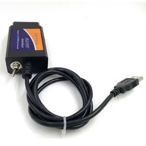 USB OBD2 Adapter Cable with Switch HS/MS CAN Car Diagnostic Tool