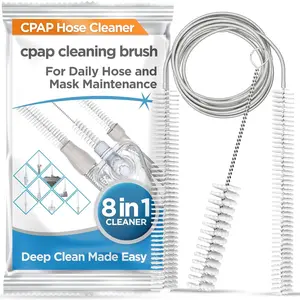 CPAP Hose Cleaning Brush 8 1 CPAP Cleaner for 22mm, 15mm CPAP Tubing, Mask, Cushions, Humidifiers & Water Chambers