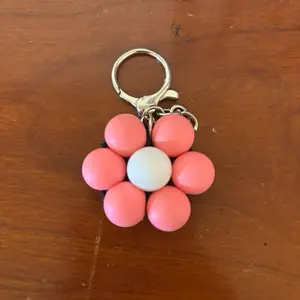 Baby Pink Flower Keychain