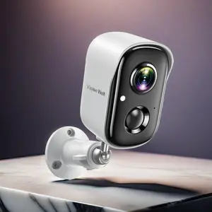 Vision Well Outdoor 1080P HD WiFi Cam: Spotlight & Two-Way Audio for Security-