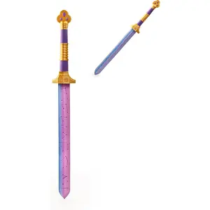 Purple Sword Cosplay Costume Prop Dagger Sword Anime Props, Purple Sword for Halloween & Collectible, Bracelet