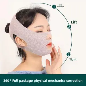 Lifting and Firming Face Shaping Bandage V-Face Artifact Face Shaping Mask Lifting and Firming Lifts Sagging Double Chin Nasolabial Folds Face Sculpting Artifact facial fatigue relief
