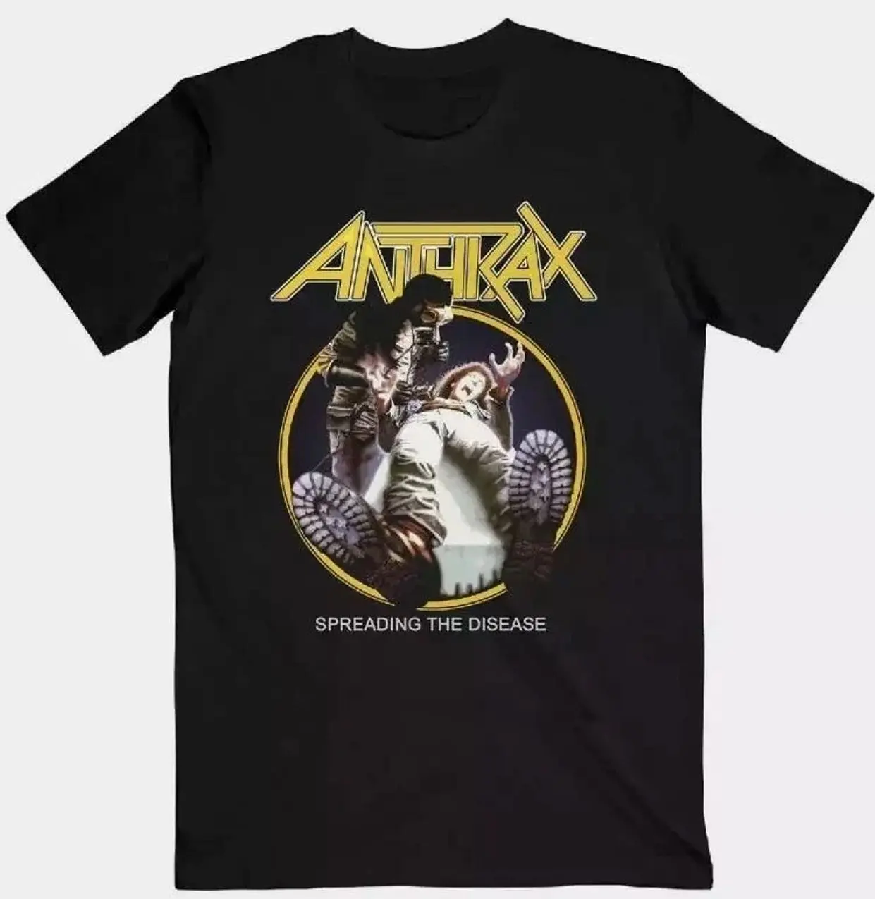 SALE Anthrax Spreading The Disease Cotton T- Shirt Men Tee All Size Q