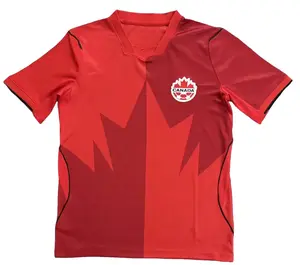 26Canada Soccer jersey S-4XL Home Unisex high quality Fans issue Wicking Ready Stock Breathable Cheap