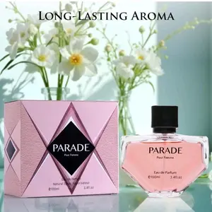 Urban Collection Parade Women's Eau de Parfum 100ml - Amber Floral Scent with Long-Lasting Aroma for Evening Wear & Romantic Moments - Femininity