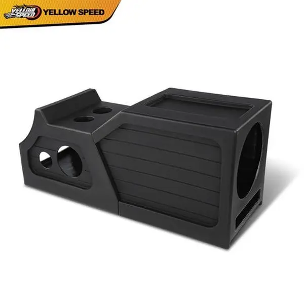ALLGOOD 12" Car Center Console Subwoofer Box, Automotive Interior Stowing & Tidying Accessory, Fit for 2007-2013 Chevy Silverado & GMC Sierra Car Audio System Car Audio Speakers