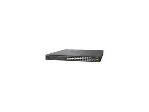 PLANET Technology - GS-4210-24T2S - Planet 24-Port Layer 2 Managed Gigabit Ethernet Switch W/2 SFP Interfaces - 24 Ports - Manageable - 4 Layer Supported - Modular - Twisted Pair, Optical Fiber - 1U