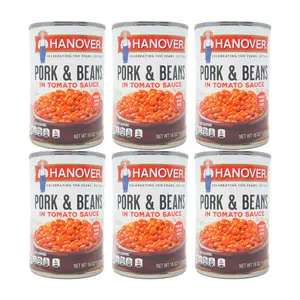 Hanover Pork & Beans in Tomato Sauce – 16 oz Can (6 Pack)