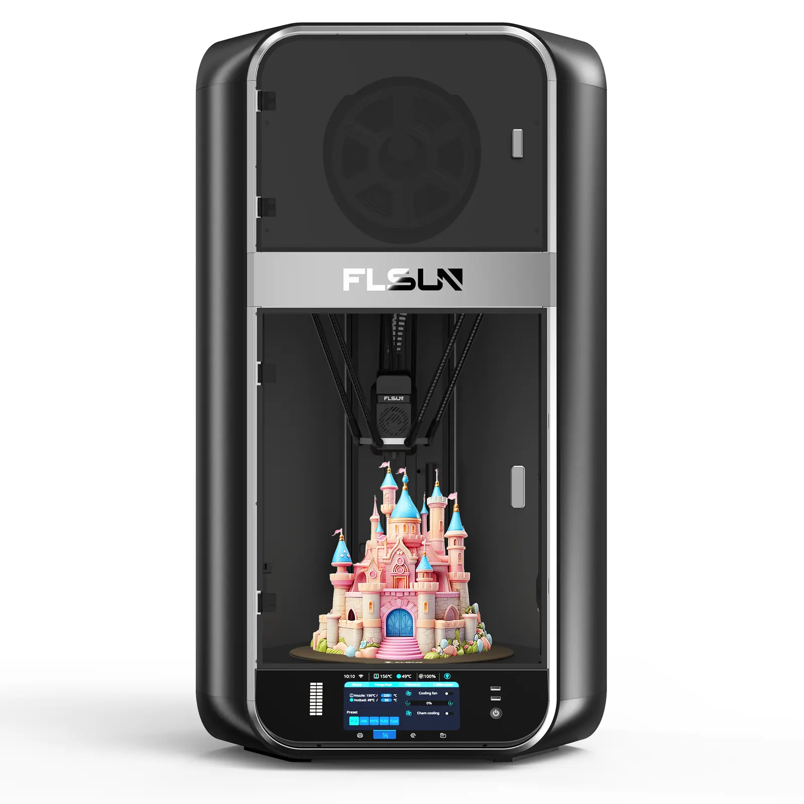 FLSUN S1 Pro Delta 3D Printer,Max 1200mm/s High-Speed Printing, Fully Auto Leveling,≤55 dB Quiet FDM 3D Printers, Large Print Size 13"x13"x17"