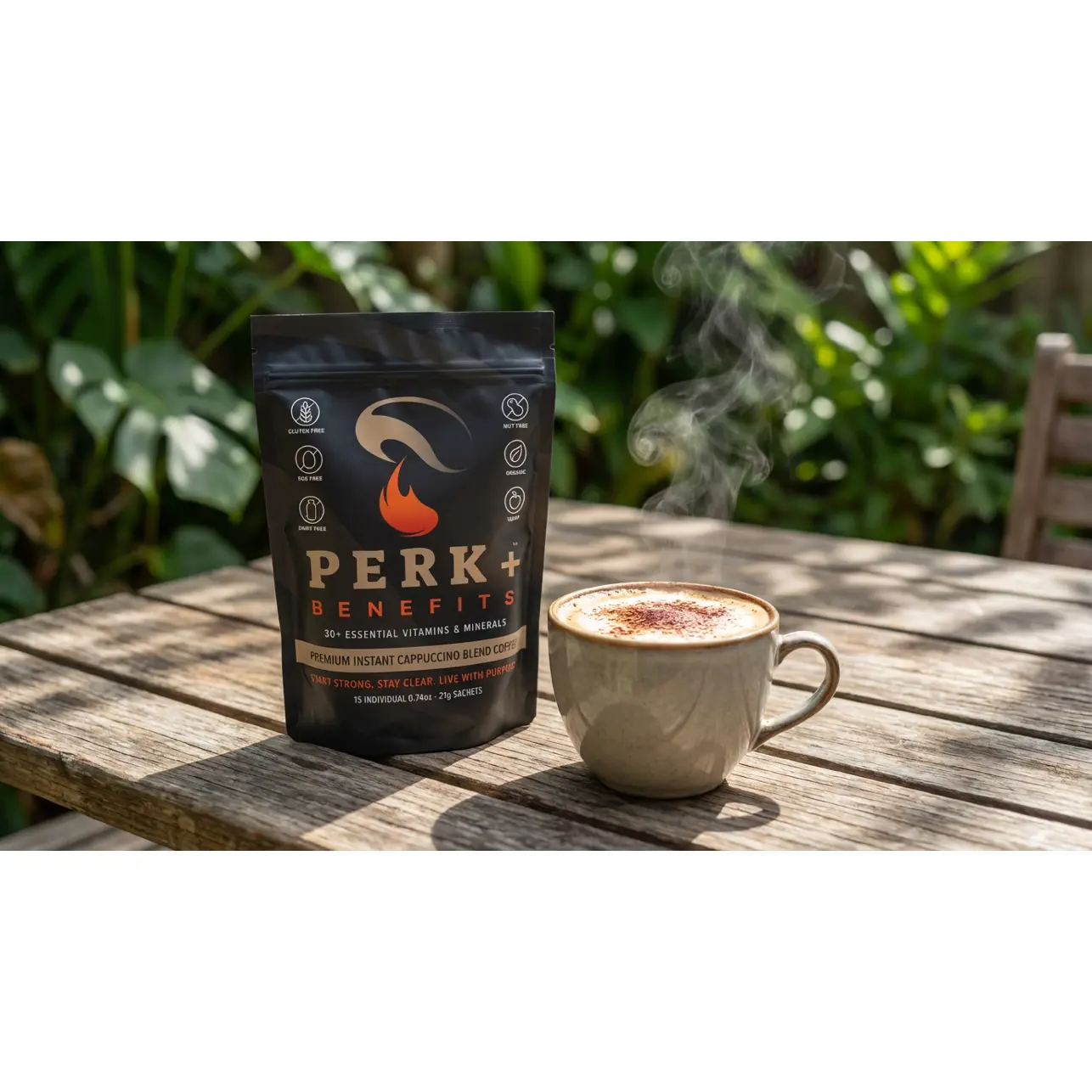 Premium Instant Latte Blend Coffee