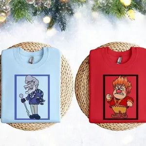 Im Too Much Miser Brothers Shirt, Christmas Movie Sweatshirt, Team Heating and Team Cooling Shirt