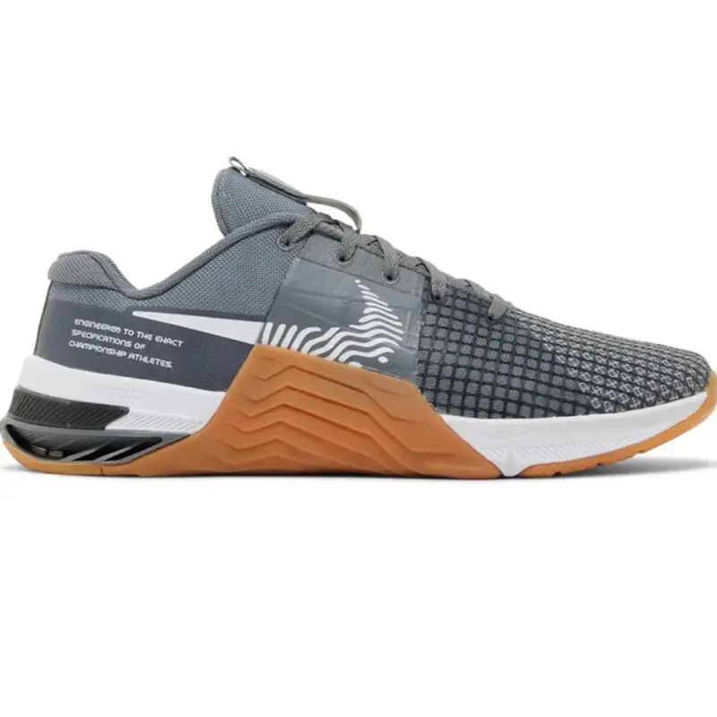 Nike Metcon 8 Training Shoes - Smoke Grey, Gum Sole