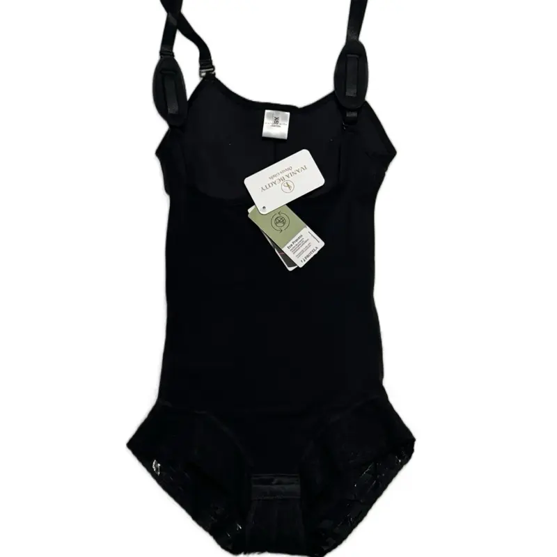 Body Invisible liso Comfort  #49 - Black Apparel with Tag Details Bodysuits