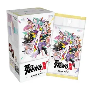 To be Hero X - I am the Hero, 16 Packs Collectible Trading Card Official Anime TCG CCG Collection Card Sealed Hobby Box Set Booster Box, CardFun