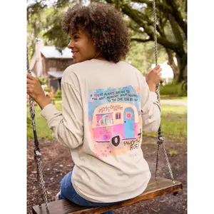 If You're Always Racing Long Sleeve Cotton Comfy Tee Shirt